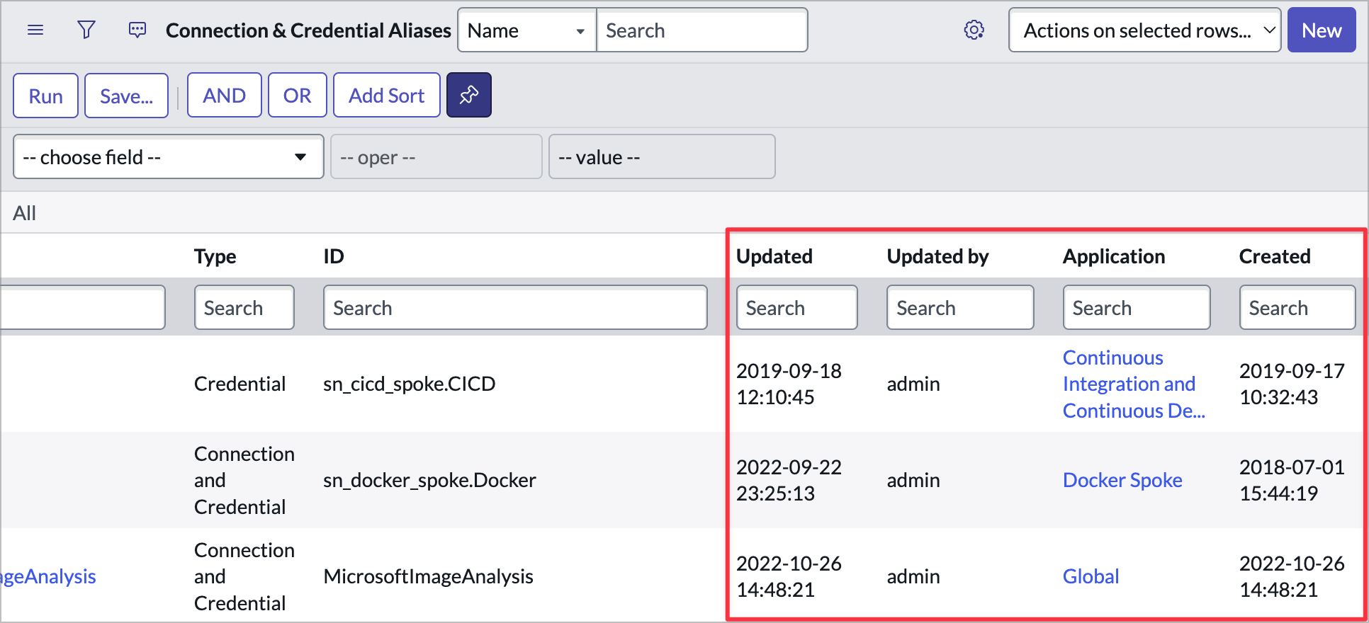 List after quick add