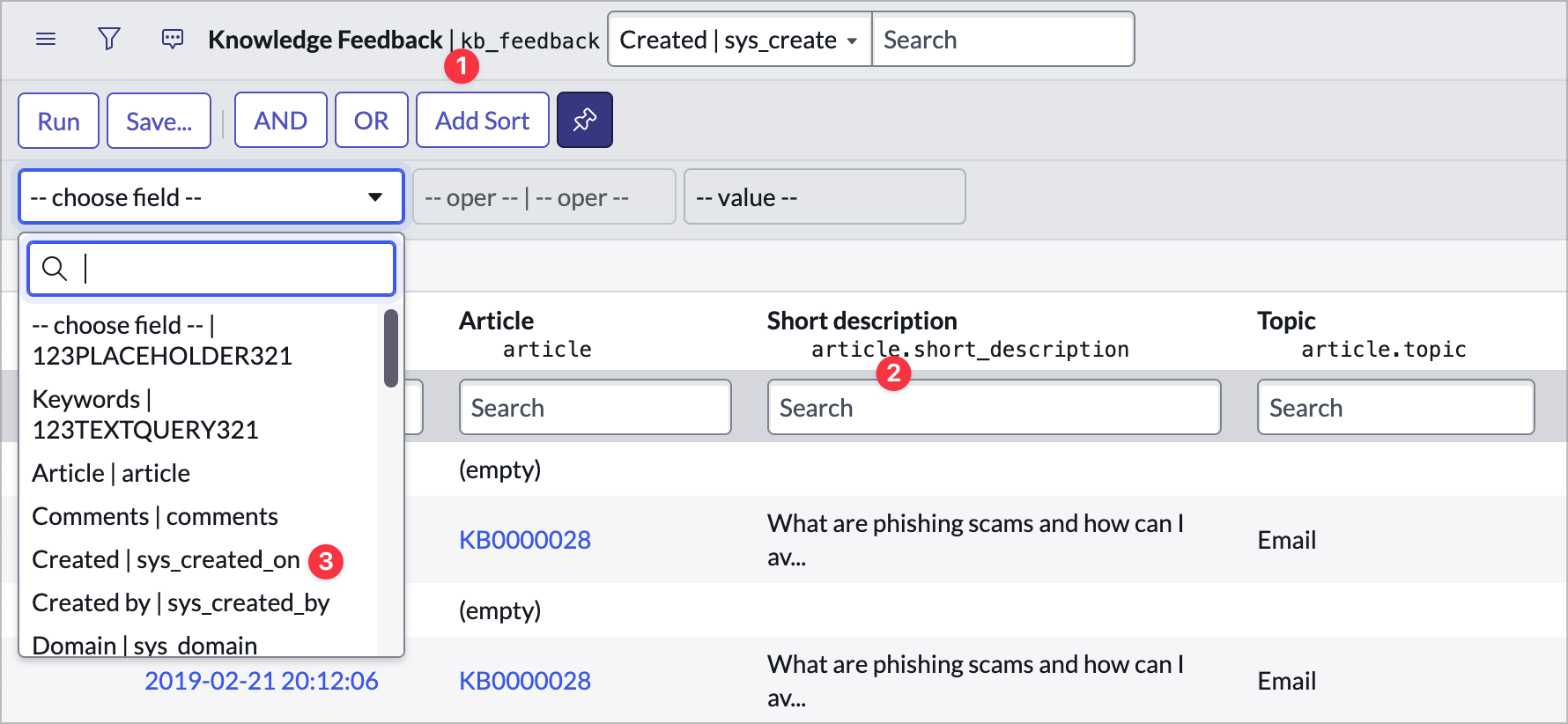 Technical Names for Lists