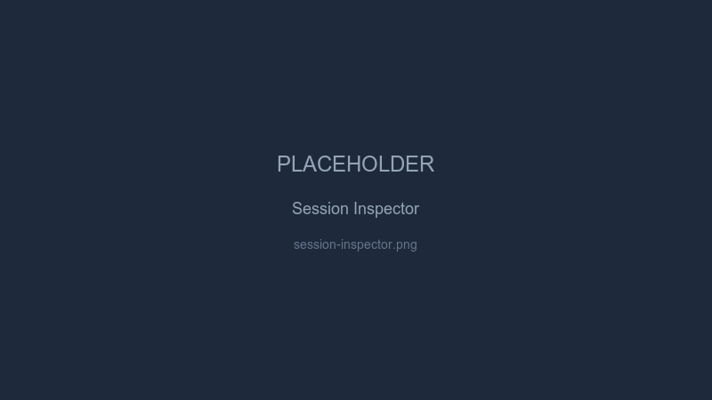 Session Inspector showing user details, roles, groups, and update set